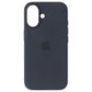 Apple Official Silicone Case for MagSafe for iPhone 16 - Black (MYY63ZM/A)