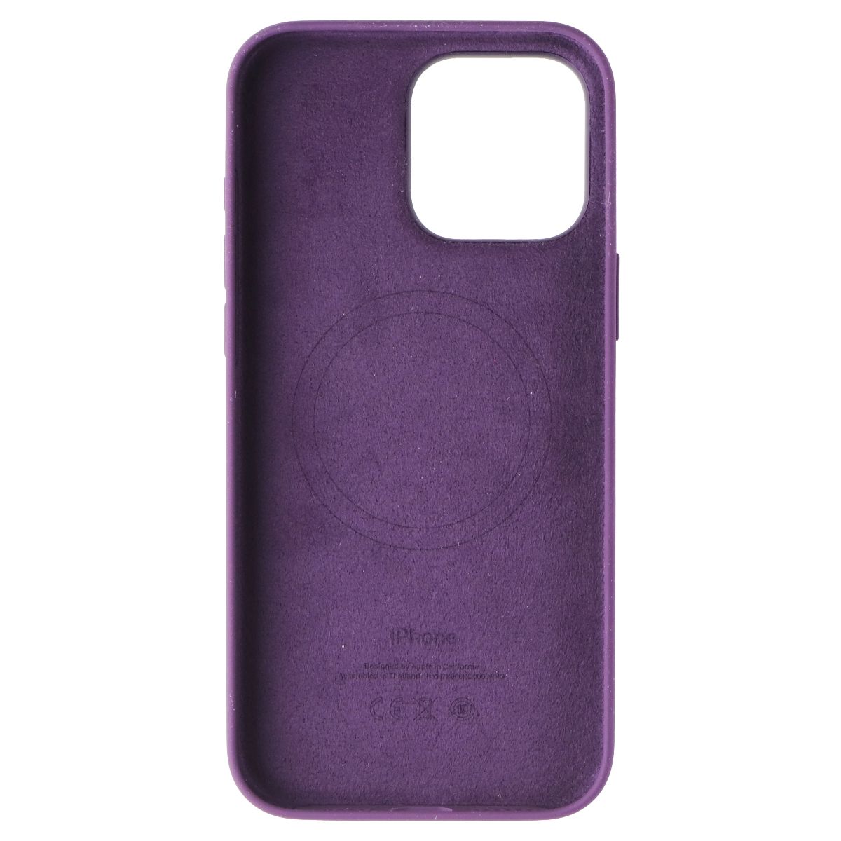 Apple Silicone Case for MagSafe for Apple iPhone 16 Pro Max - Plum Cell Phone - Cases, Covers & Skins Apple - Simple Cell Bulk Wholesale Pricing - USA Seller