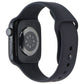 Apple Watch Series 10 (GPS ONLY, 42mm) - Jet Black AL/Black Sp Band S/M - A2997 Smart Watches Apple - Simple Cell Bulk Wholesale Pricing - USA Seller