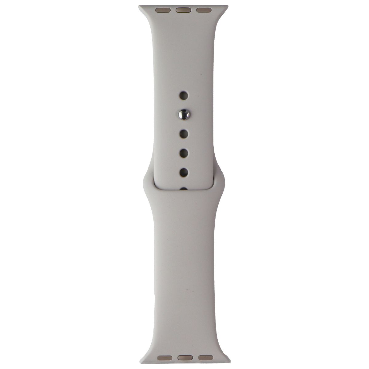 Apple (40mm) Sport Band for Apple Watch 38/40/41mm - Stone/Silver - Full Set Smart Watch Accessories - Watch Bands Apple    - Simple Cell Bulk Wholesale Pricing - USA Seller