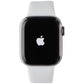 Apple Watch Series 7 (GPS + LTE) A2475 (41mm) Titanium / White Sp Band