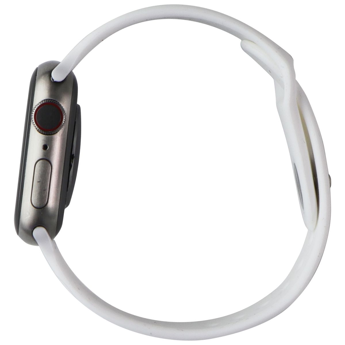 Apple Watch Series 7 (GPS + LTE) A2476 (41mm) Titanium / White Sp Band Smart Watches Apple    - Simple Cell Bulk Wholesale Pricing - USA Seller