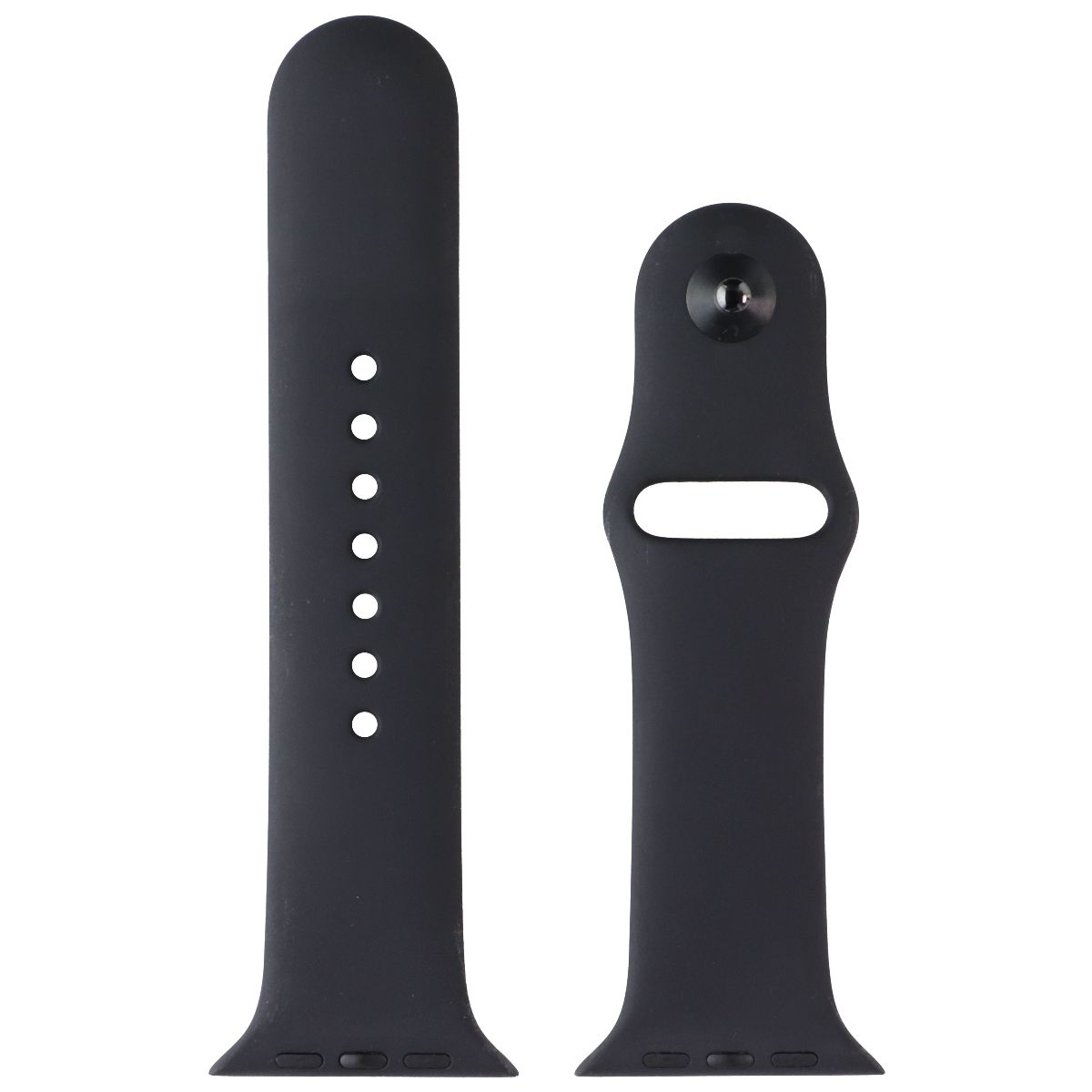 Apple Official Sport Band for Apple Watches Series 1-11 (46mm) - Black (S/M)