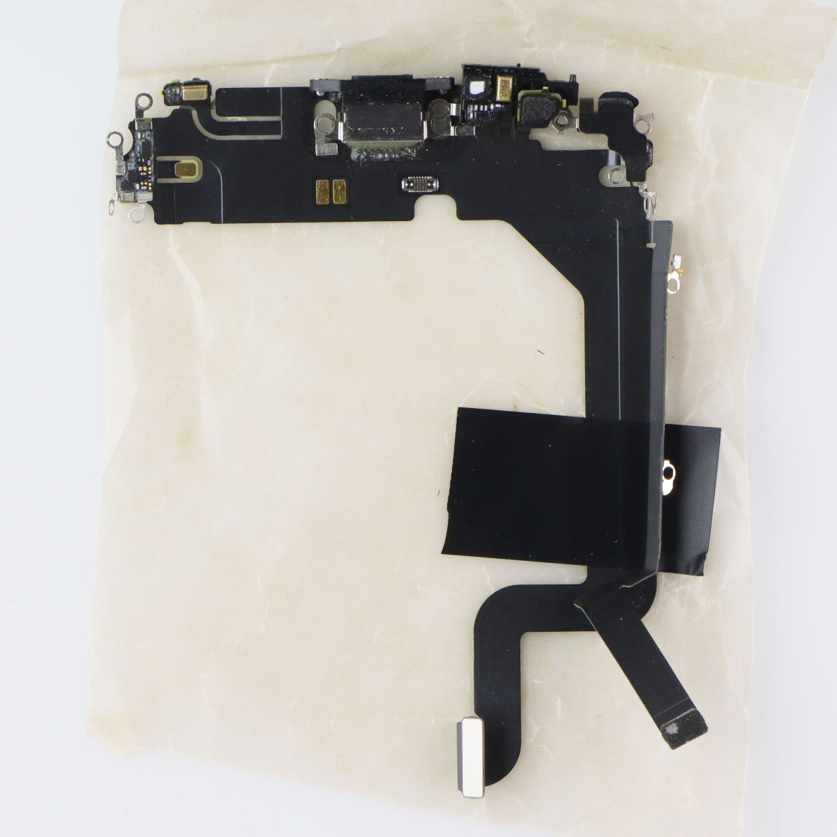 Repair Part - OEM Pull Charge Port/Flex Cable for Apple iPhone 14 Pro Max /Black Cell Phone - Replacement Parts & Tools Apple - Simple Cell Bulk Wholesale Pricing - USA Seller
