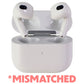 Apple AirPods (3rd Gen) with MagSafe Case - White (MME73AM/A) MISMATCHED* Portable Audio - Headphones Apple - Simple Cell Bulk Wholesale Pricing - USA Seller