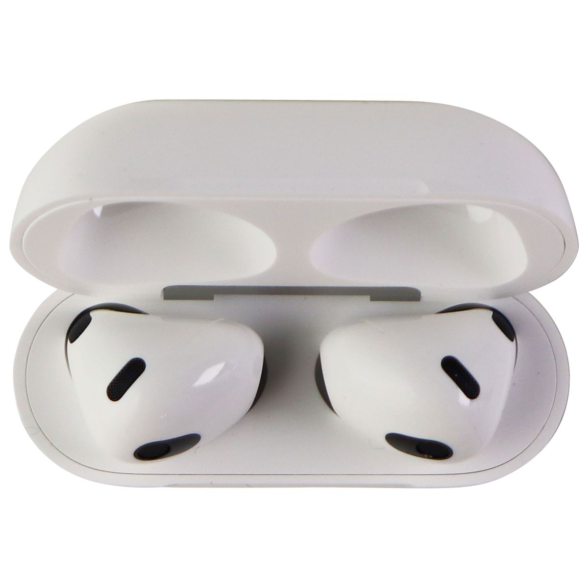 Apple AirPods (3rd Gen) with MagSafe Case - White (MME73AM/A) MISMATCHED* Portable Audio - Headphones Apple - Simple Cell Bulk Wholesale Pricing - USA Seller