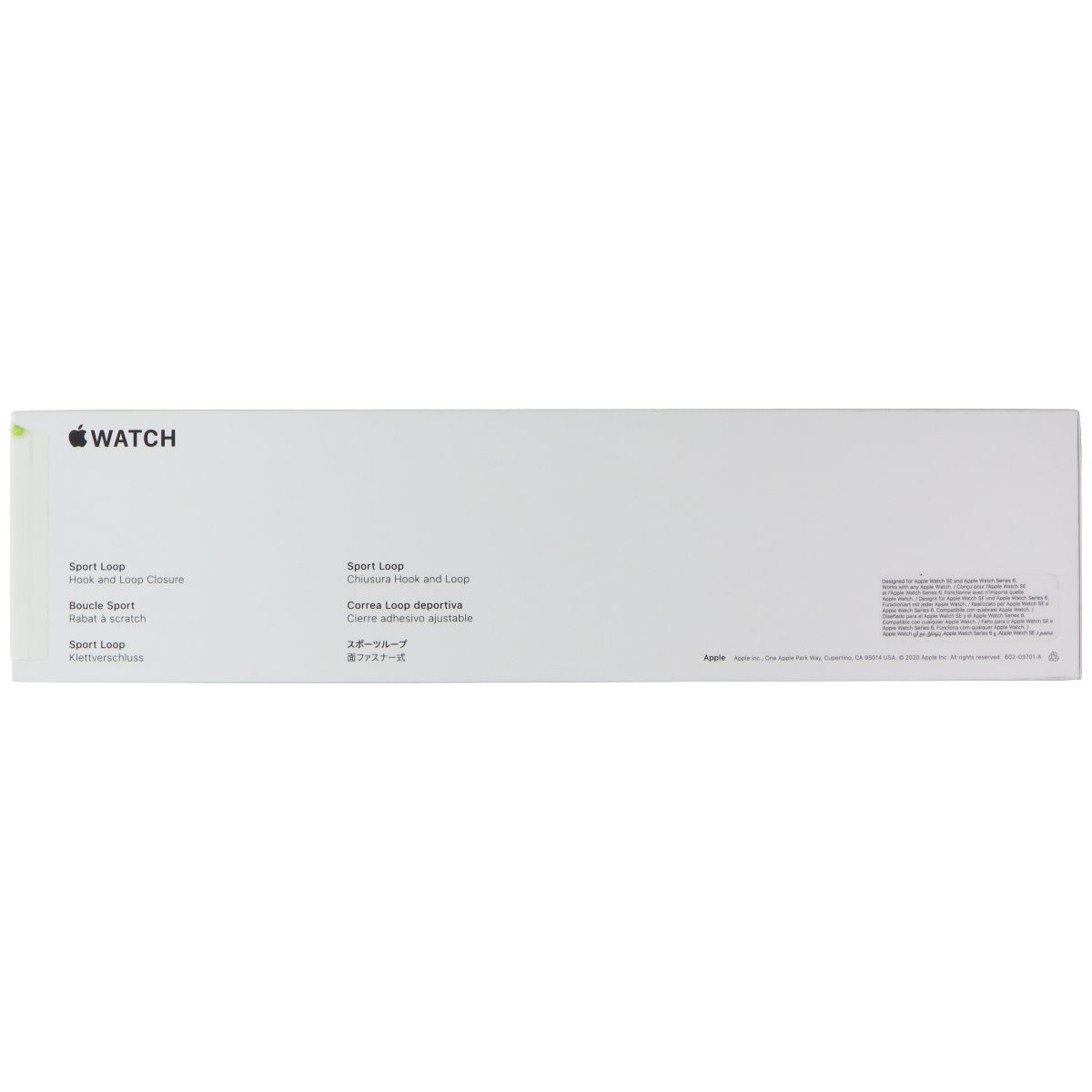 Apple Watch Sport Loop Band (44mm) - Charcoal/Blue - Regular Smart Watch Accessories - Watch Bands Apple - Simple Cell Bulk Wholesale Pricing - USA Seller