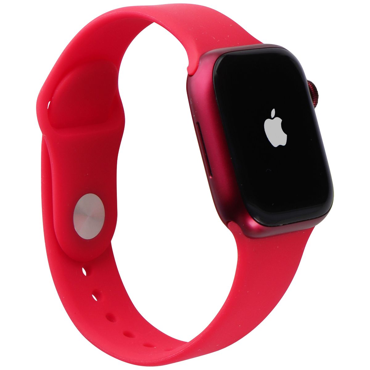 Apple Watch Series 7 (A2476) (GPS+LTE) 41mm - Red Aluminum/Red Sport Band Smart Watches Apple    - Simple Cell Bulk Wholesale Pricing - USA Seller