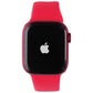 Apple Watch Series 7 (A2476) (GPS+LTE) 41mm - Red Aluminum/Red Sport Band Smart Watches Apple    - Simple Cell Bulk Wholesale Pricing - USA Seller