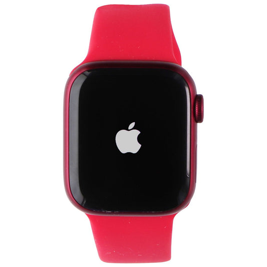 Apple Watch Series 7 (A2476) (GPS+LTE) 41mm - Red Aluminum/Red Sport Band
