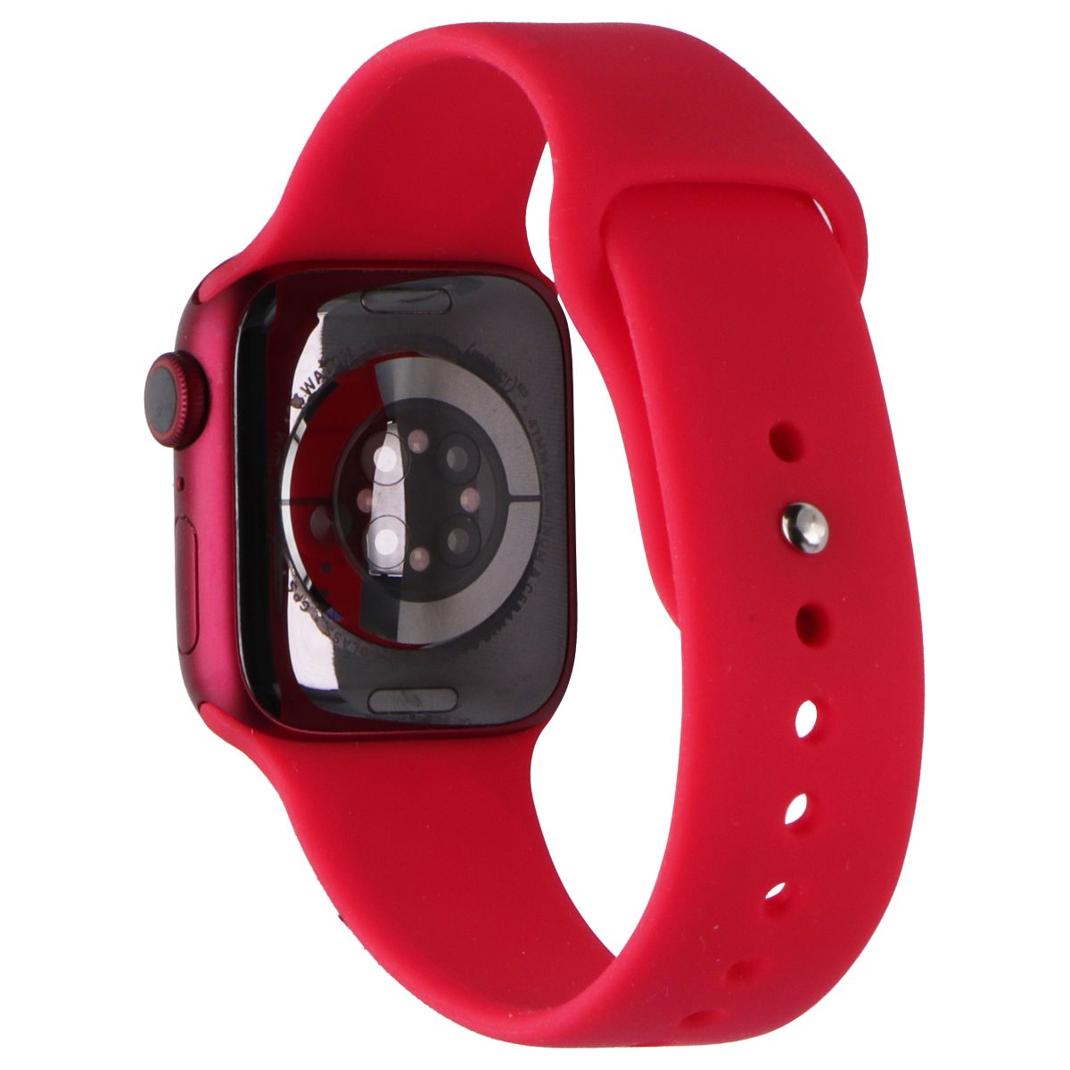 Apple Watch Series 7 (A2476) (GPS+LTE) 41mm - Red Aluminum/Red Sport Band Smart Watches Apple    - Simple Cell Bulk Wholesale Pricing - USA Seller