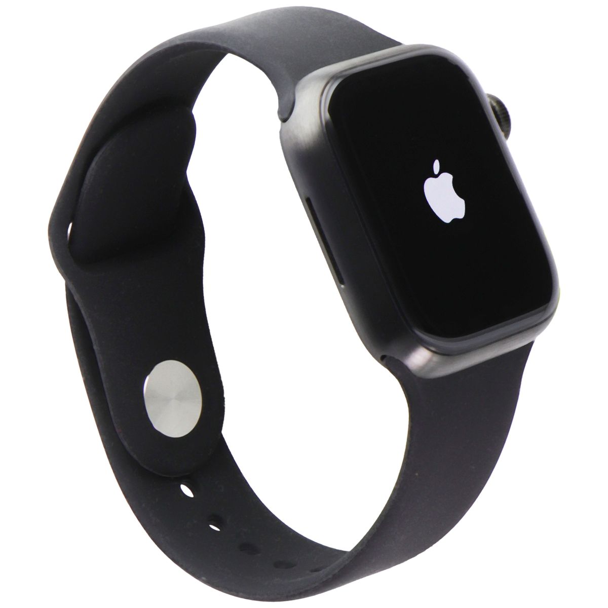 Apple Watch Series 7 (A2475) (GPS + LTE) - 41mm Space Black Titanium/Black SB Smart Watches Apple    - Simple Cell Bulk Wholesale Pricing - USA Seller
