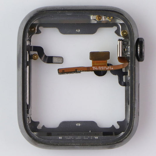 Repair Part - OEM Pull SS Frame + Parts for Apple Watch 8 (45mm) Graphite