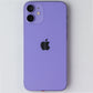 Repair Part - Back Glass with Frame for Apple iPhone 12 Mini - Purple with Logo Cell Phone - Replacement Parts & Tools Apple - Simple Cell Bulk Wholesale Pricing - USA Seller