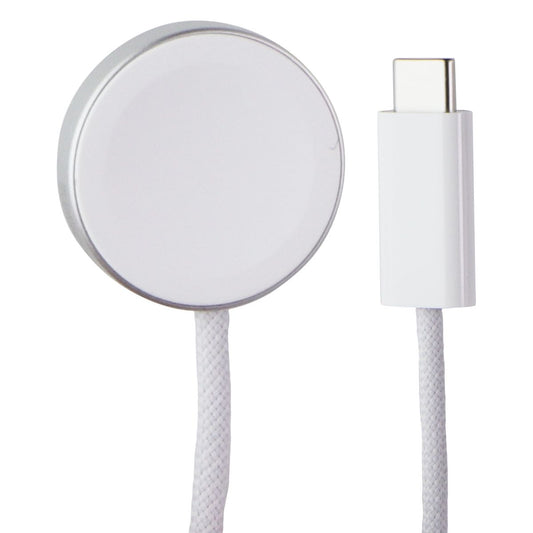 Apple Watch Magnetic Fast Charger to USB-C (1M) Braided Cable - White Smart Watch Accessories - Chargers & Docking Stations Apple    - Simple Cell Bulk Wholesale Pricing - USA Seller
