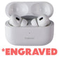 Apple AirPods Pro (2nd Gen) Wireless Ear Buds with MagSafe USB-C Case *ENGRAVED* Portable Audio - Headphones Apple - Simple Cell Bulk Wholesale Pricing - USA Seller