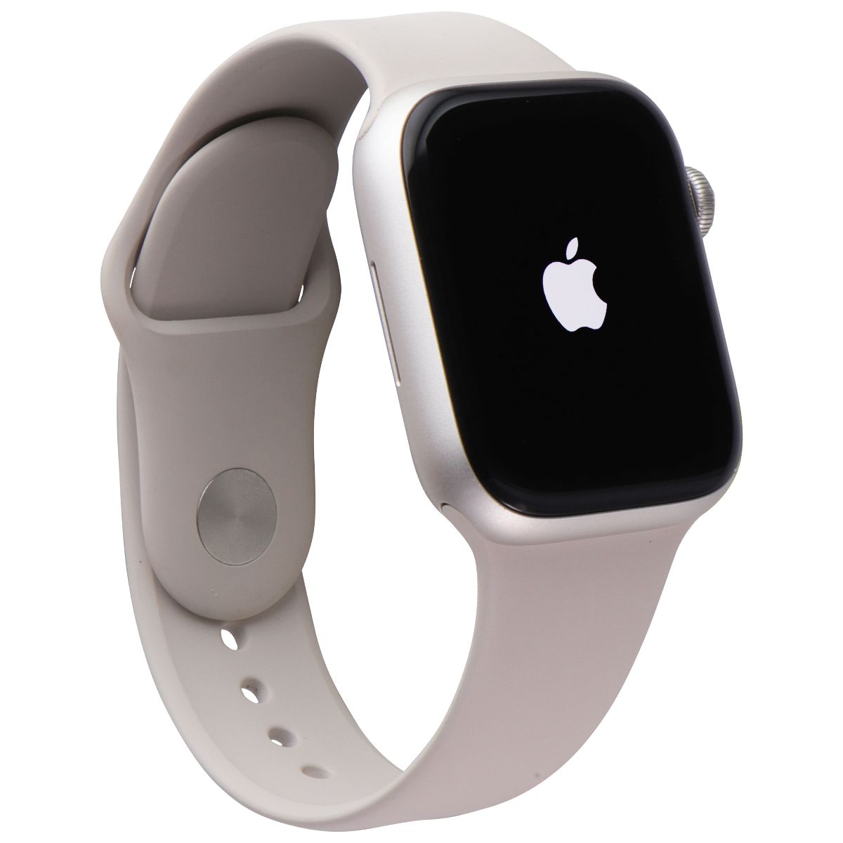 Apple Watch Series 7 (A2474) (GPS Only) 45mm Starlight AL/Starlight Sport Band Smart Watches Apple - Simple Cell Bulk Wholesale Pricing - USA Seller