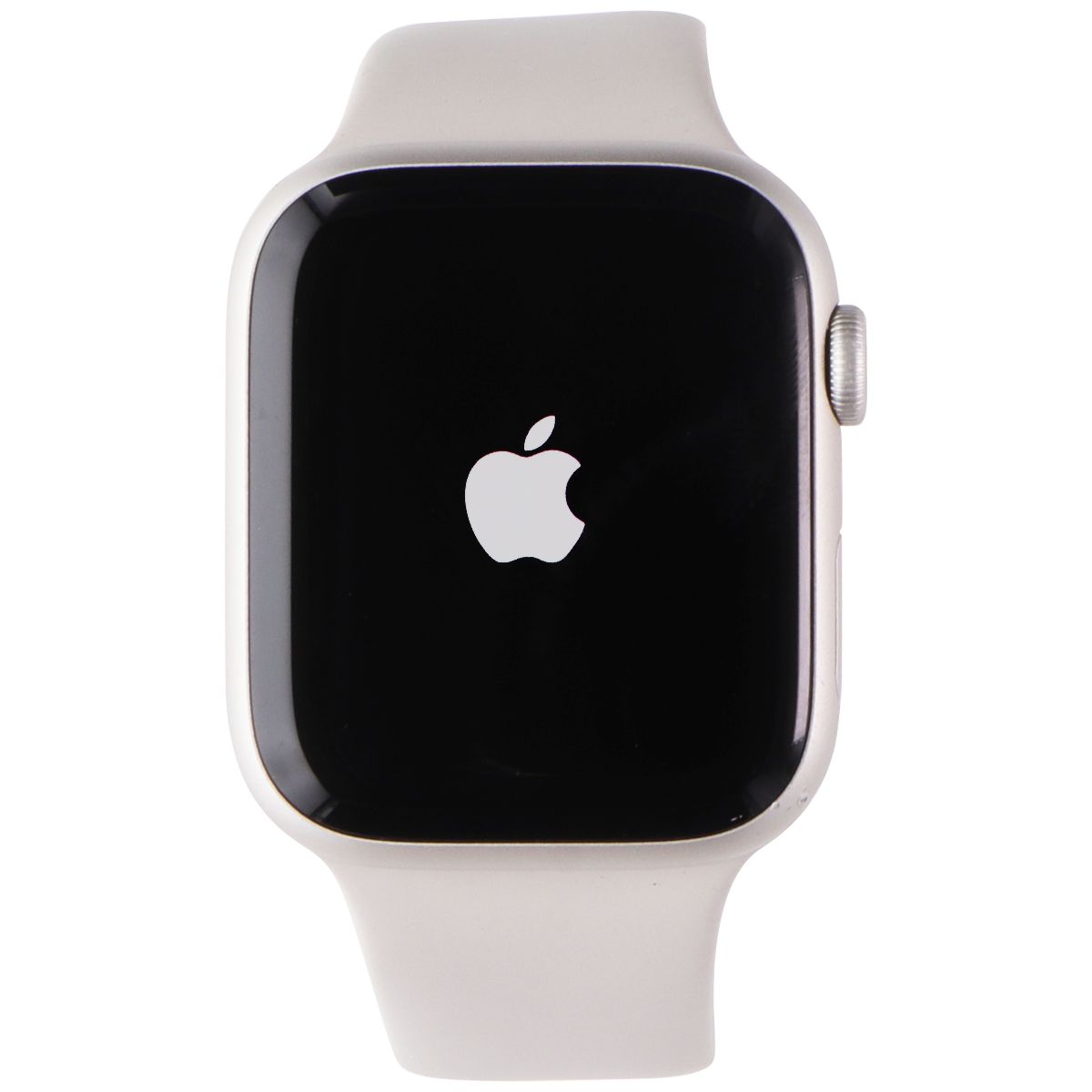 Apple Watch Series 7 (A2474) (GPS Only) 45mm Starlight AL/Starlight Sport Band Smart Watches Apple - Simple Cell Bulk Wholesale Pricing - USA Seller