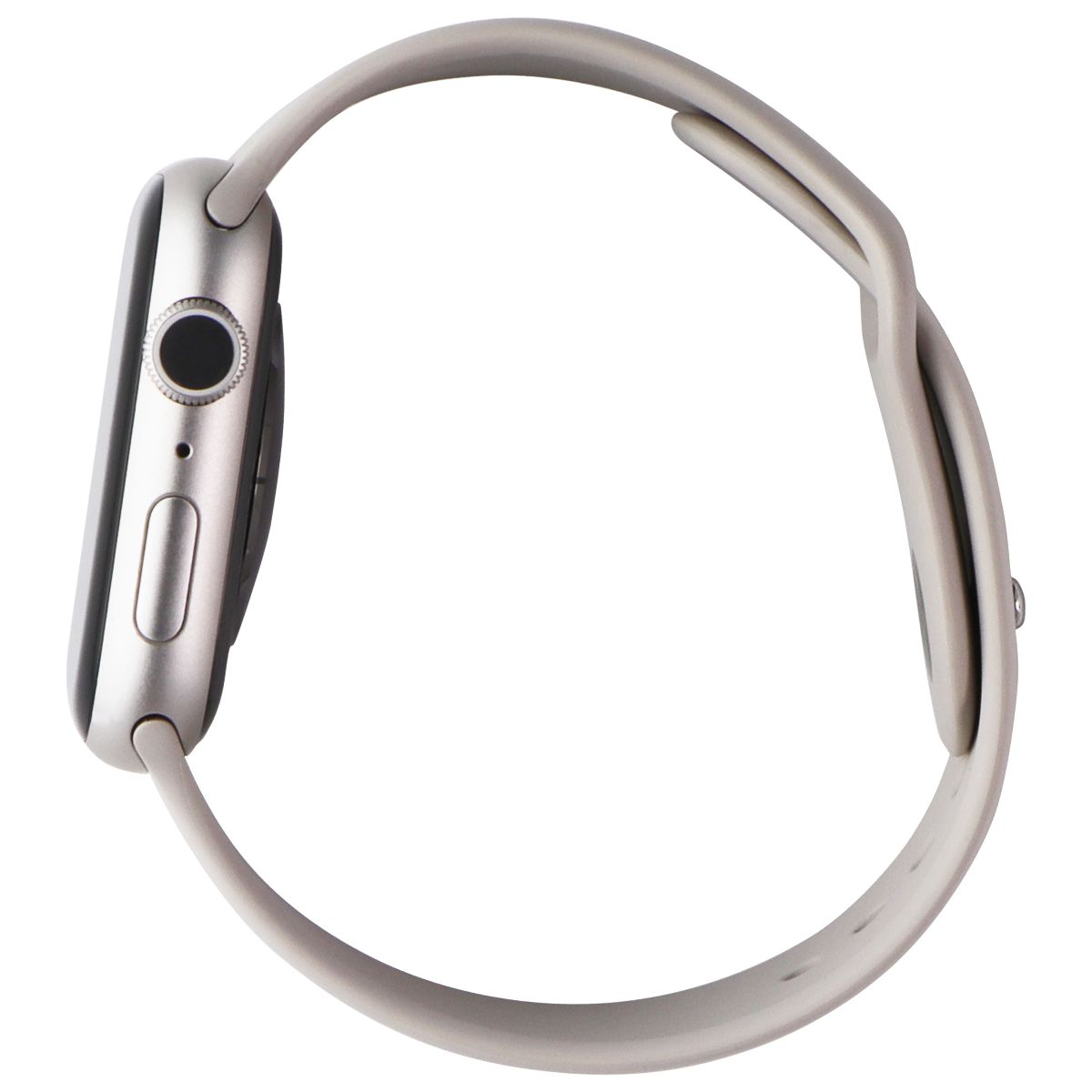 Apple Watch Series 7 (A2474) (GPS Only) 45mm Starlight AL/Starlight Sport Band Smart Watches Apple - Simple Cell Bulk Wholesale Pricing - USA Seller