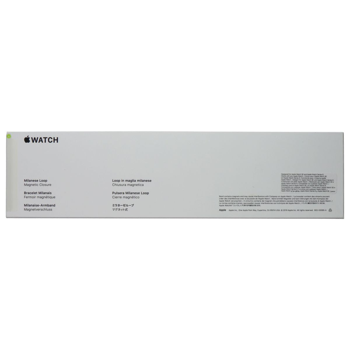 Apple Official Milanese Loop Band for Apple Watch (40mm) - Silver / One Size Smart Watch Accessories - Watch Bands Apple - Simple Cell Bulk Wholesale Pricing - USA Seller