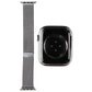 Apple Watch Series 7 (GPS + LTE) A2477 (45mm) Silver SS/Silver Milanese Loop Smart Watches Apple    - Simple Cell Bulk Wholesale Pricing - USA Seller