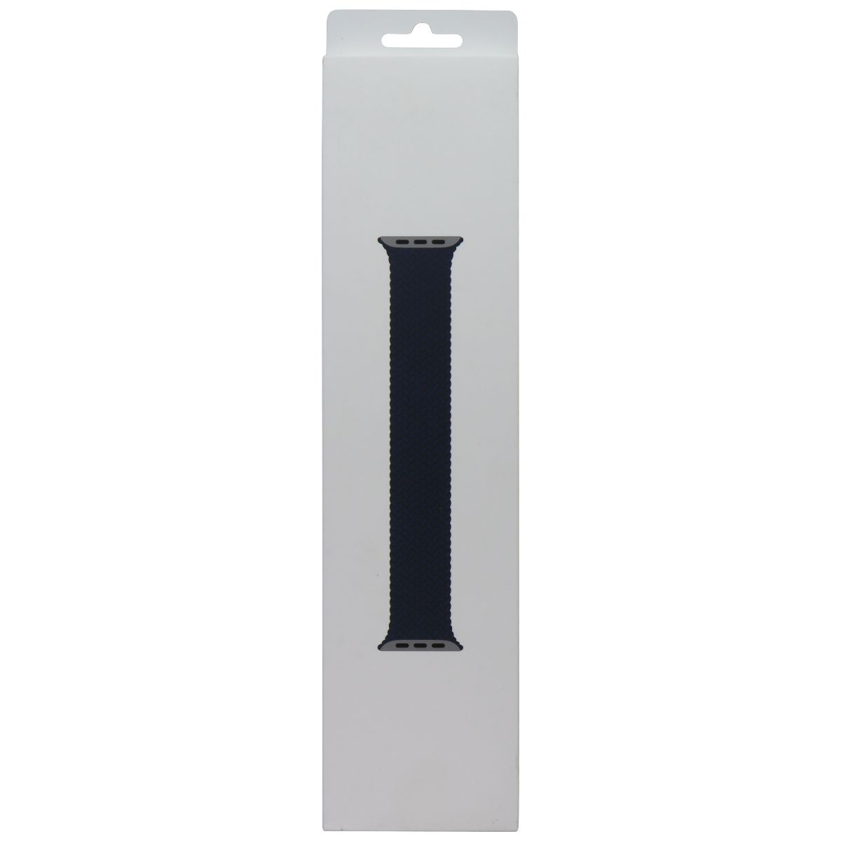 Apple 45mm Braided Solo Loop for Apple Watch 49/46/45/44mm - Abyss Blue/Size 5 Smart Watch Accessories - Watch Bands Apple - Simple Cell Bulk Wholesale Pricing - USA Seller
