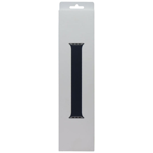 Apple 45mm Braided Solo Loop for Apple Watch 49/46/45/44mm - Abyss Blue/Size 5 Smart Watch Accessories - Watch Bands Apple - Simple Cell Bulk Wholesale Pricing - USA Seller