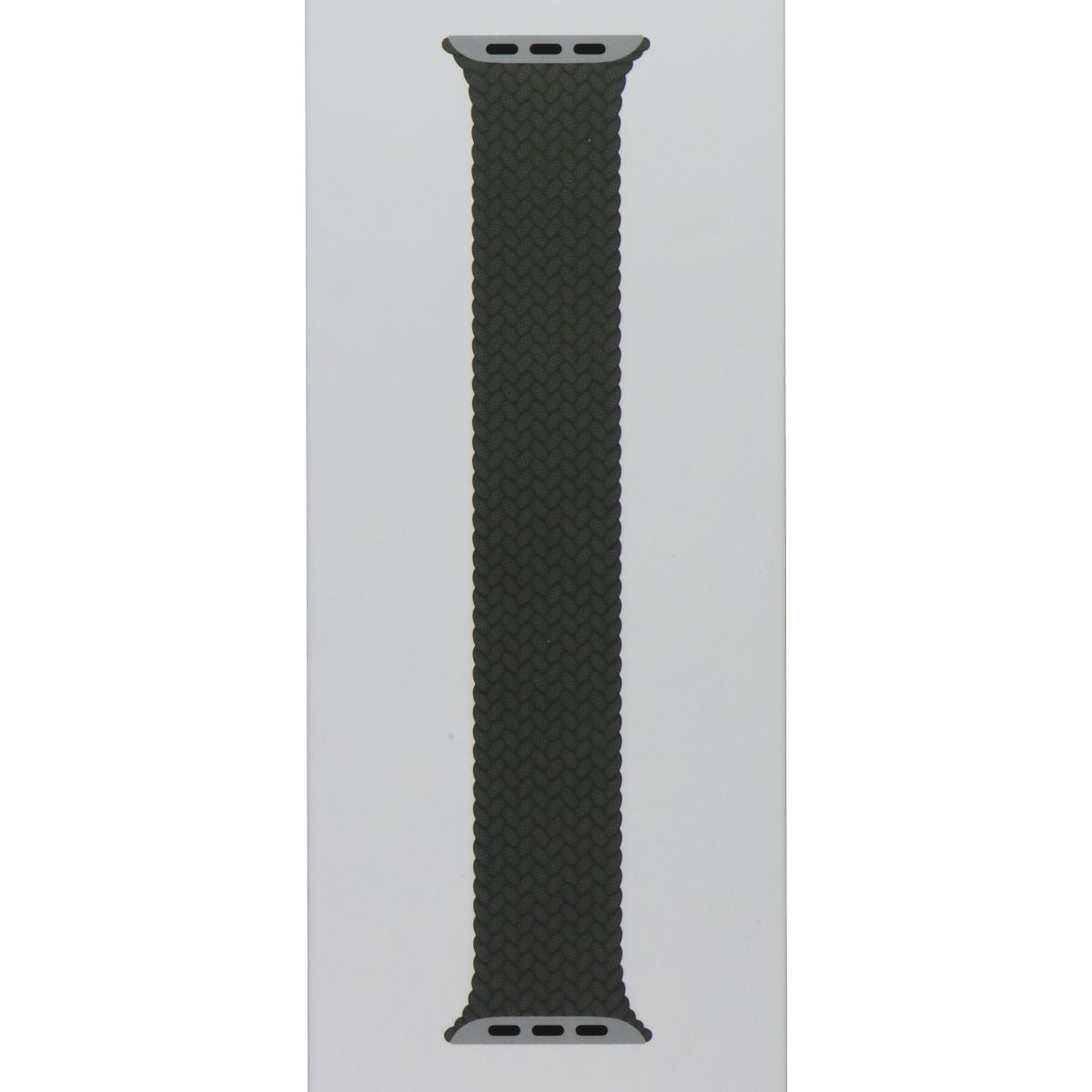 Apple 41mm Braided Solo Loop for Apple Watch 42/41/40mm - Olive / Size 4 Smart Watch Accessories - Watch Bands Apple - Simple Cell Bulk Wholesale Pricing - USA Seller