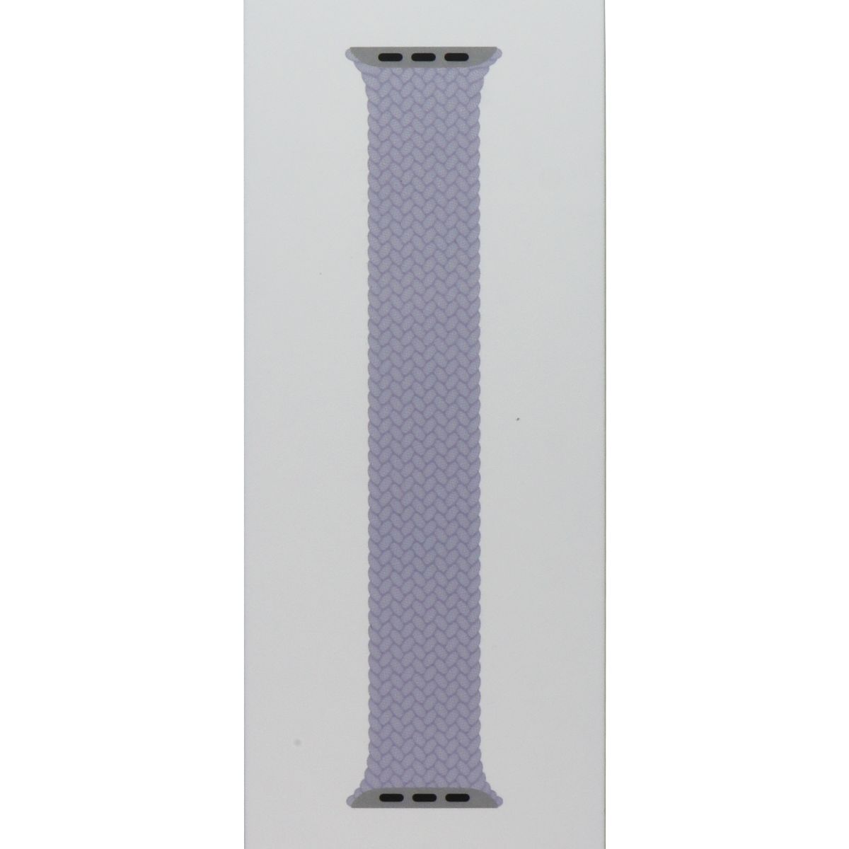 Apple 41mm Braided Solo Loop for Apple Watch 42/41/40mm - Purple Fog / Size 2 Smart Watch Accessories - Watch Bands Apple    - Simple Cell Bulk Wholesale Pricing - USA Seller