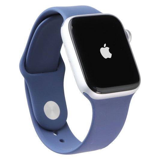 Apple Watch SE (2nd Gen) A2727 (GPS + Cellular) 44mm - Silver AL/Storm Blue M/L Smart Watches Apple - Simple Cell Bulk Wholesale Pricing - USA Seller