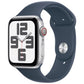 Apple Watch SE (2nd Gen) A2727 (GPS + Cellular) 44mm - Silver AL/Storm Blue M/L Smart Watches Apple - Simple Cell Bulk Wholesale Pricing - USA Seller