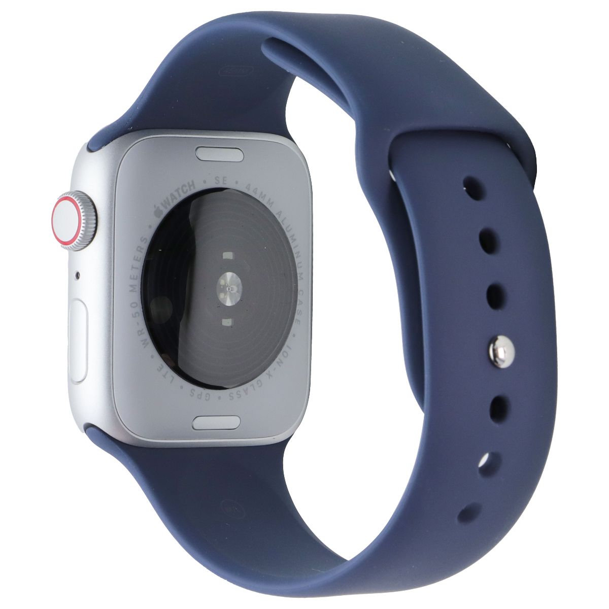 Apple Watch SE (2nd Gen) A2727 (GPS + Cellular) 44mm - Silver AL/Storm Blue M/L Smart Watches Apple - Simple Cell Bulk Wholesale Pricing - USA Seller