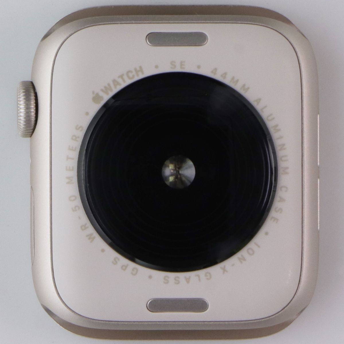 Repair Part OEM Apple Watch SE 2 (44mm) WiFi A2723 Frame w/Backglass - Starlight Cell Phone - Replacement Parts & Tools Apple - Simple Cell Bulk Wholesale Pricing - USA Seller
