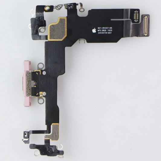 Repair Part - OEM Pull Replacement Charge Port for Apple iPhone 15 - Pink Cell Phone - Replacement Parts & Tools Apple - Simple Cell Bulk Wholesale Pricing - USA Seller