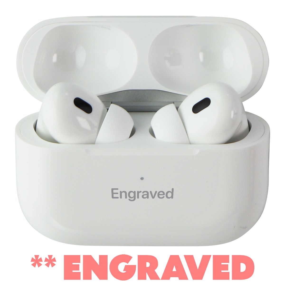 Apple AirPods Pro 2nd Gen Wireless Earbuds w/8-Pin Case *Engraving Portable Audio - Headphones Apple - Simple Cell Bulk Wholesale Pricing - USA Seller