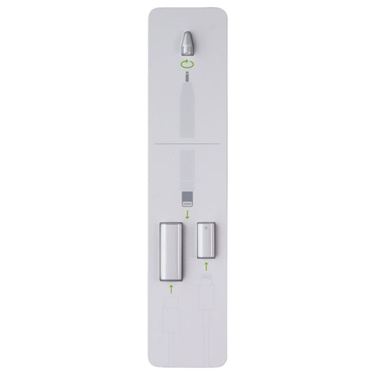 Adapter Kit + Replacement Tip for Apple Pencil (1st Gen) USB-C to 8-Pin / 8-Pin
