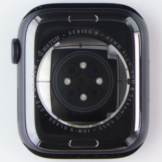 Repair Part OEM Apple Watch 9 (45mm) WiFi Frame with Backglass - Midnight Smart Watches Apple - Simple Cell Bulk Wholesale Pricing - USA Seller
