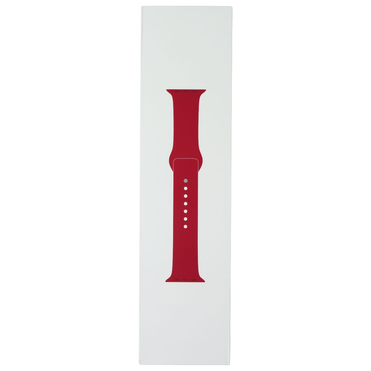 Apple (45mm) Sport Band for Apple Watch 42/44/45mm - RED 5th Gen / Full Set Smart Watch Accessories - Watch Bands Apple - Simple Cell Bulk Wholesale Pricing - USA Seller