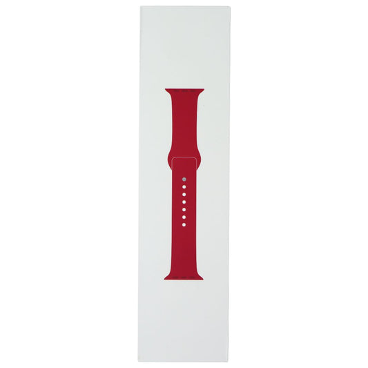 Apple (45mm) Sport Band for Apple Watch 42/44/45mm - RED 5th Gen / Full Set Smart Watch Accessories - Watch Bands Apple - Simple Cell Bulk Wholesale Pricing - USA Seller