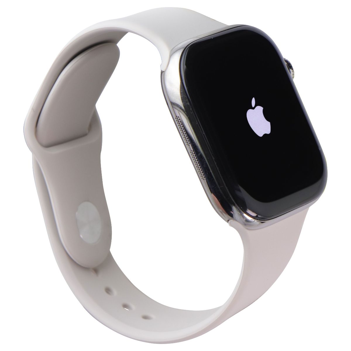Apple Watch Series 10 (GPS + LTE, 46mm) - Natural Ti/Starlight Sp Band M/L A3003 Smart Watches Apple - Simple Cell Bulk Wholesale Pricing - USA Seller