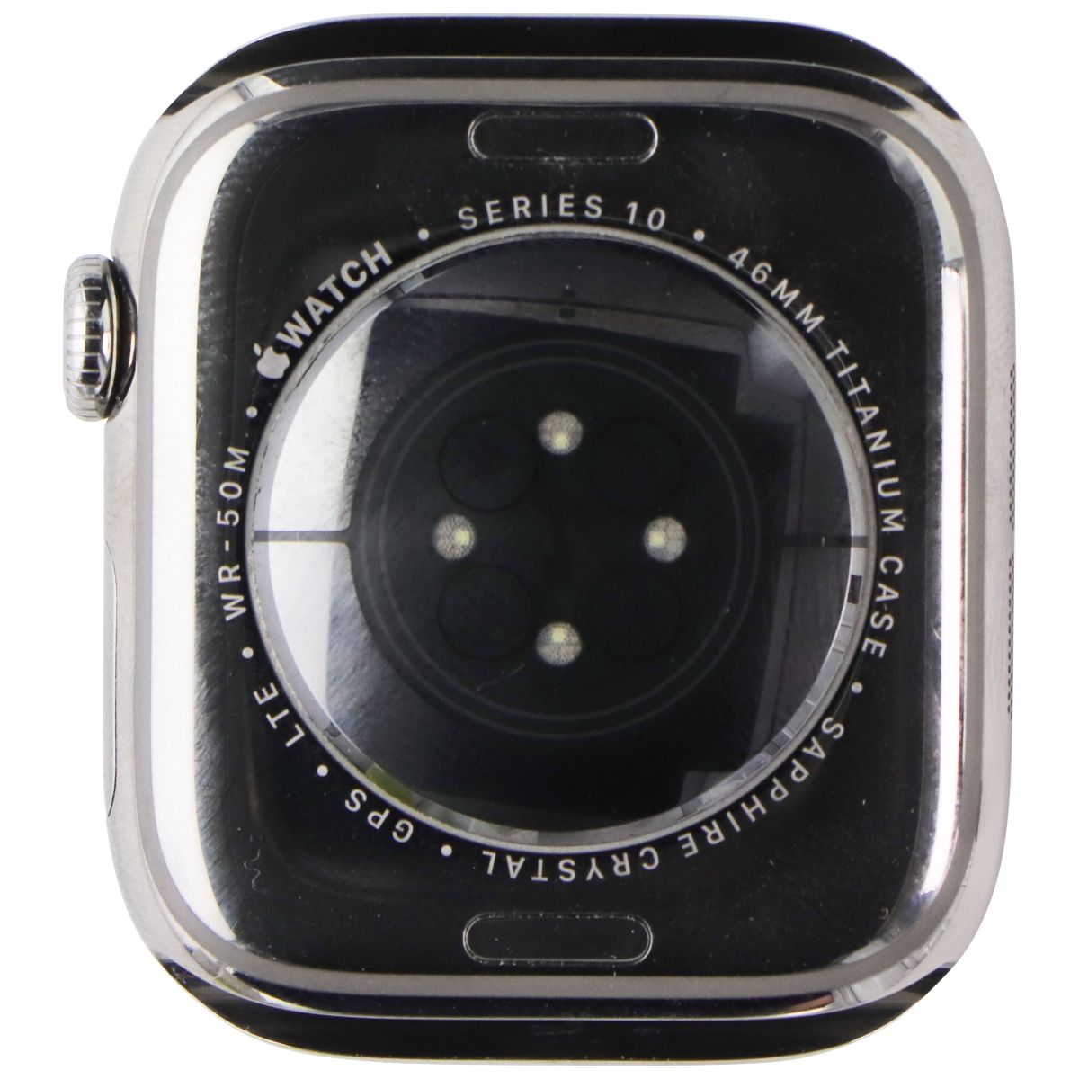 Apple Watch Series 10 (GPS + LTE, 46mm) - Natural Ti/Starlight Sp Band M/L A3003 Smart Watches Apple - Simple Cell Bulk Wholesale Pricing - USA Seller