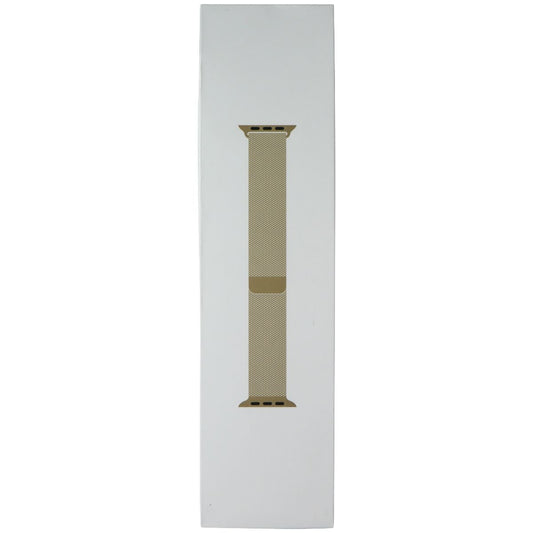Apple Official Stainless Steel Milanese Loop for Apple Watches - 41mm/Gold Smart Watch Accessories - Watch Bands Apple - Simple Cell Bulk Wholesale Pricing - USA Seller