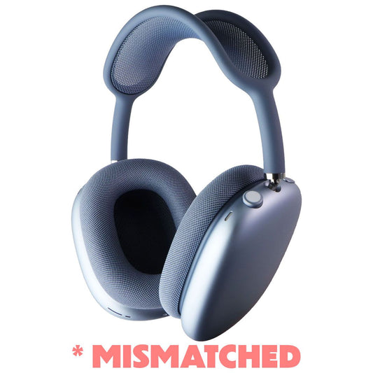 Apple AirPods Max Wireless Over-Ear ANC Headphones - Blue USB-C A3184 MISMATCHED Portable Audio - Headphones Apple - Simple Cell Bulk Wholesale Pricing - USA Seller