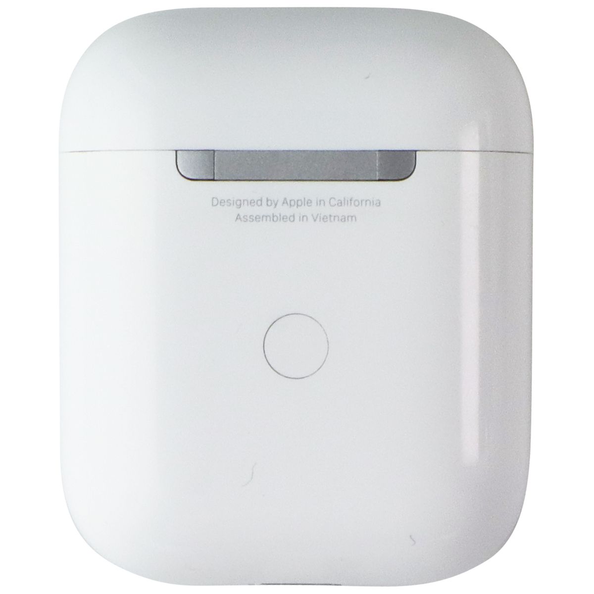 Apple AirPods (1st Gen) Headphones with (2nd Gen) Wireless Charging Case - White
