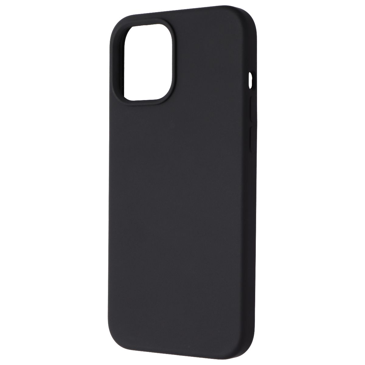 AQA Rigid Silicone Case for Apple iPhone 12 Pro Max - Matte Black Cell Phone - Cases, Covers & Skins AQA    - Simple Cell Bulk Wholesale Pricing - USA Seller