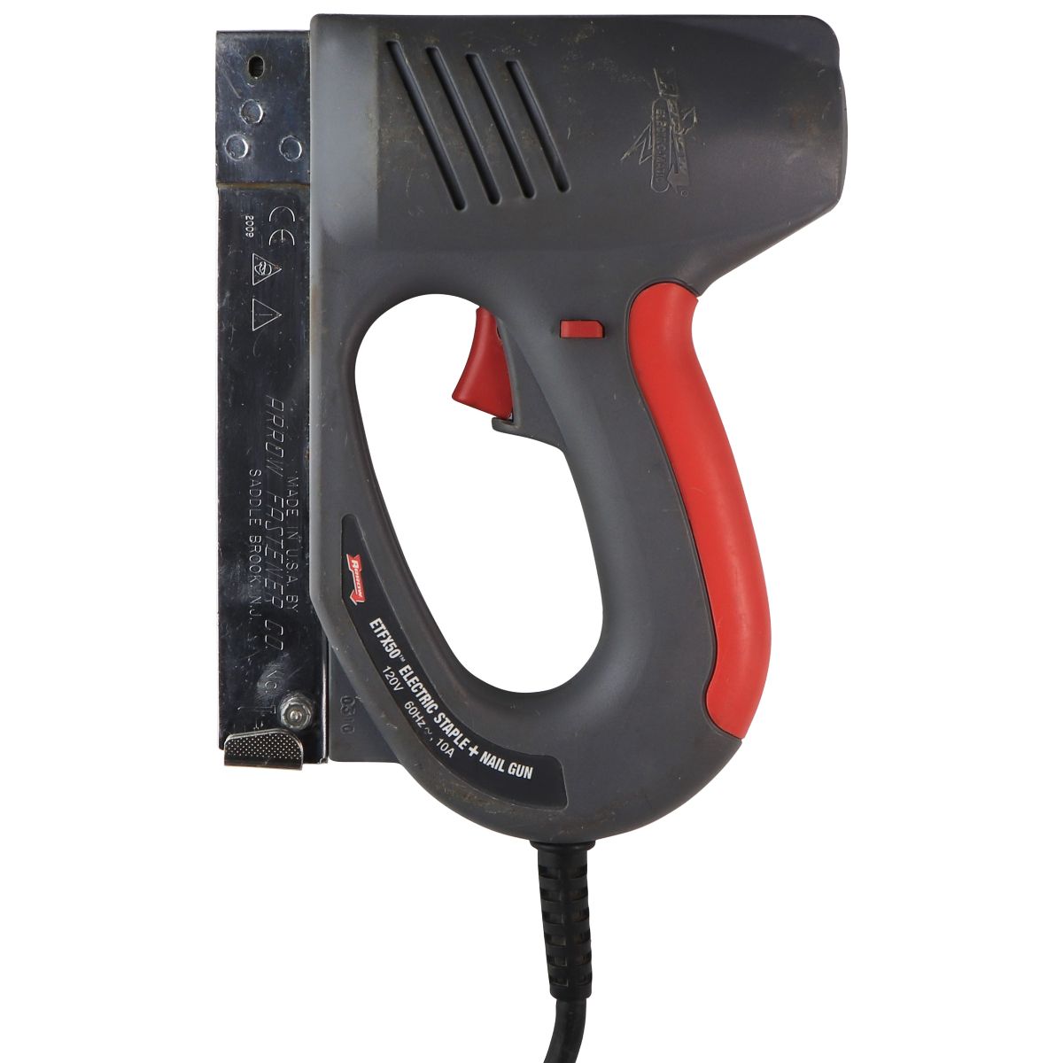 Arrow ETFX50 (120V) Electric Staple + Nail Gun - Gray / Red Replacement Parts & Tools - Tools & Repair Kits Arrow - Simple Cell Bulk Wholesale Pricing - USA Seller