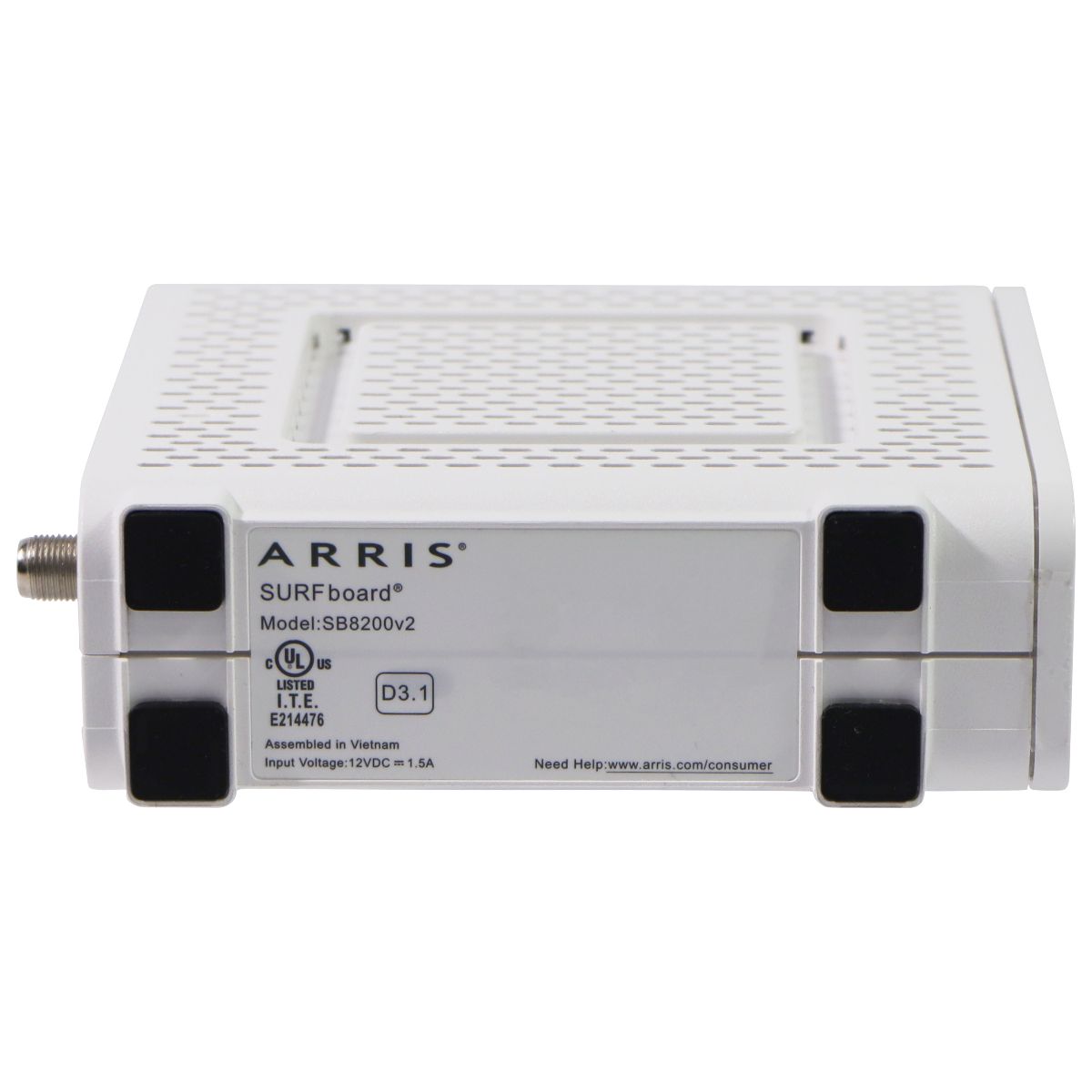 ARRIS Surfboard - Gigabit DOCSIS 3.1 Cable Modem (SB8200v2) 10 Gbps Max Speed Networking - Modems Arris - Simple Cell Bulk Wholesale Pricing - USA Seller