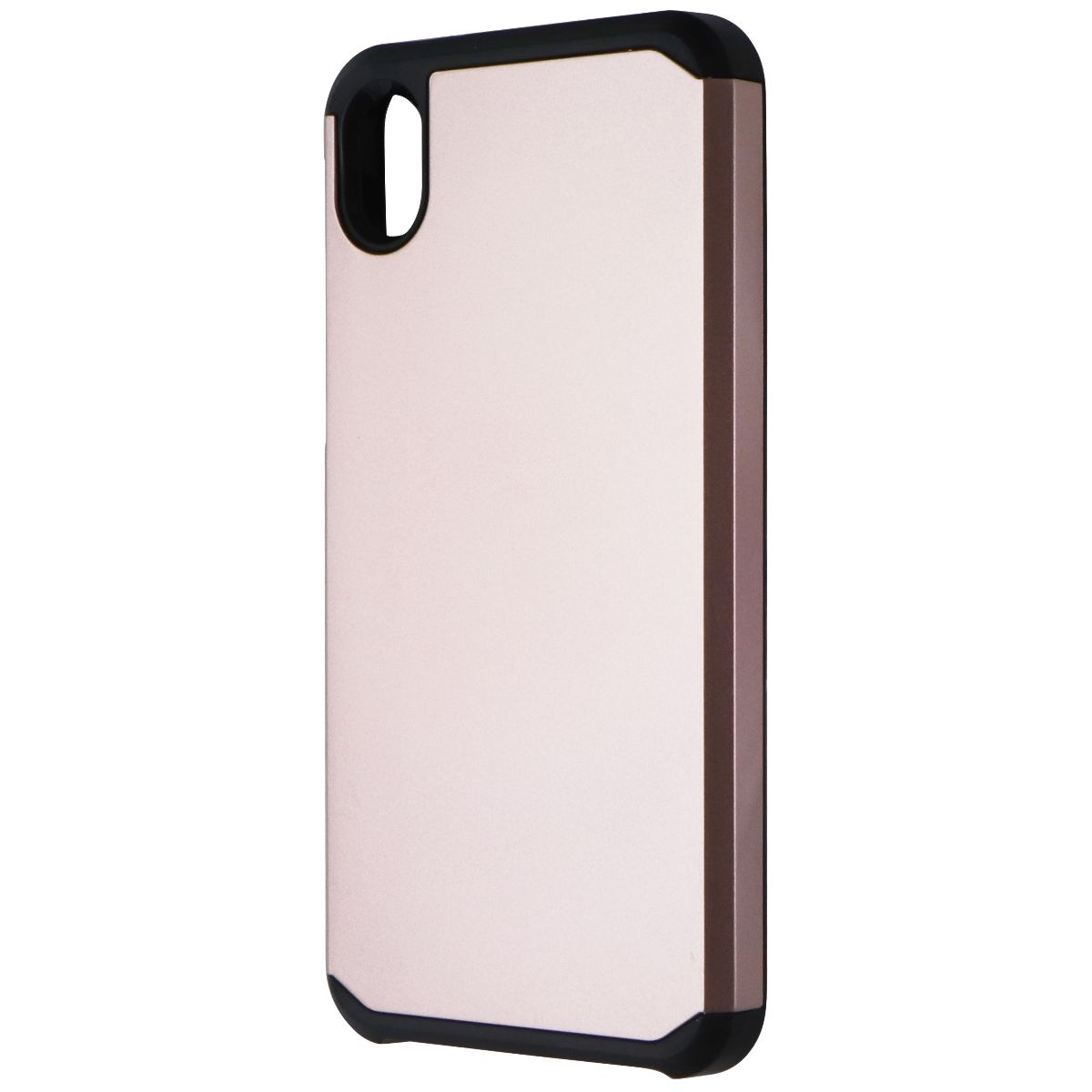 Asmyna Premium Dual Layer Protective Case for Motorola Moto E6 - Rose Gold/Black Cell Phone - Cases, Covers & Skins Asmyna - Simple Cell Bulk Wholesale Pricing - USA Seller