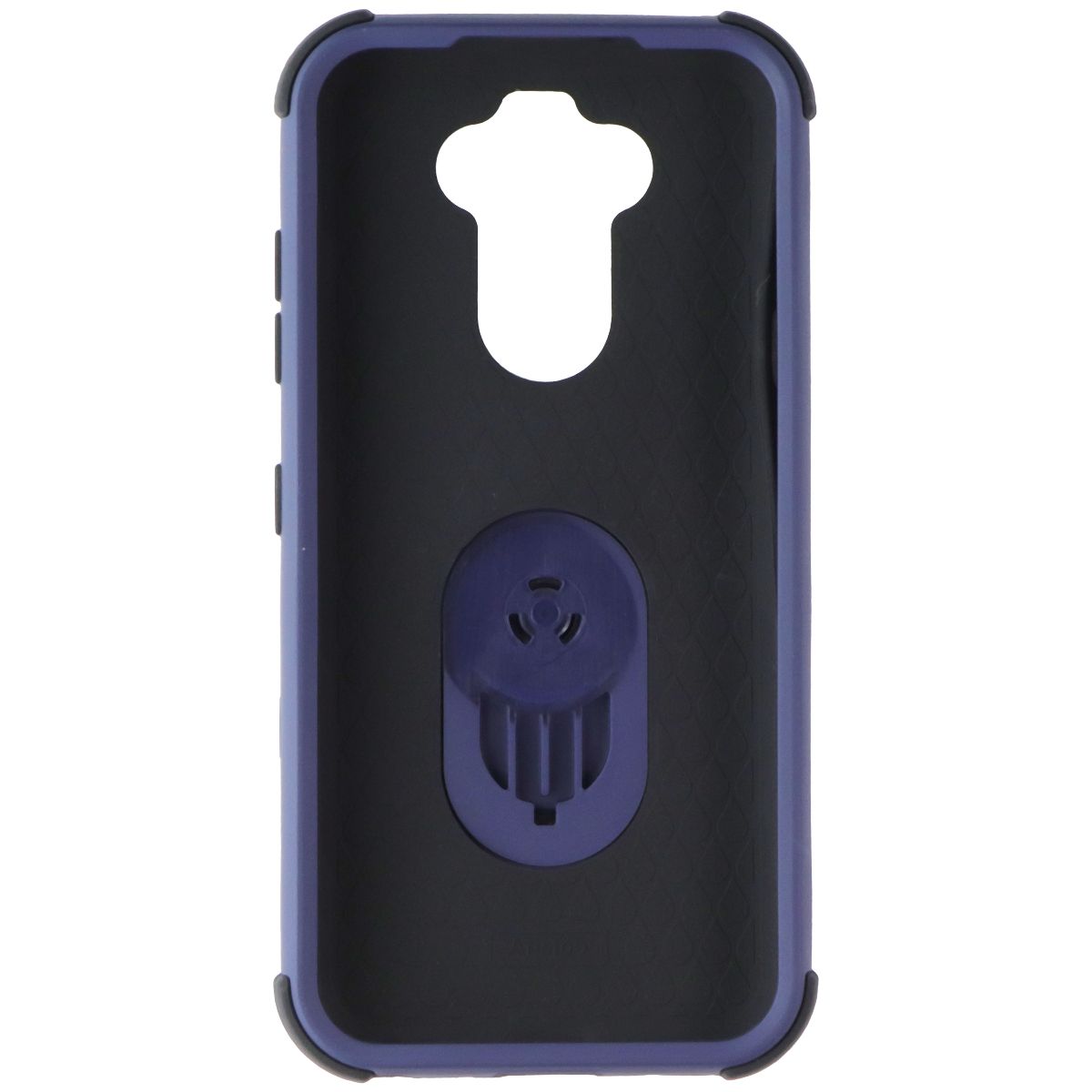 Asmyna Dual Layer Ring Case for LG K31 / Aristo 5 / Fortune 3 - Dark Blue/Black Cell Phone - Cases, Covers & Skins Asmyna - Simple Cell Bulk Wholesale Pricing - USA Seller