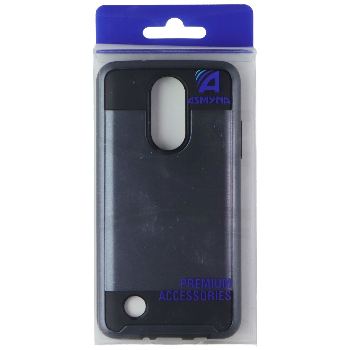 Asmyna Protective Phone Case for LG LV3 / Aristo - Ink Blue / Black Cell Phone - Cases, Covers & Skins Asmyna - Simple Cell Bulk Wholesale Pricing - USA Seller